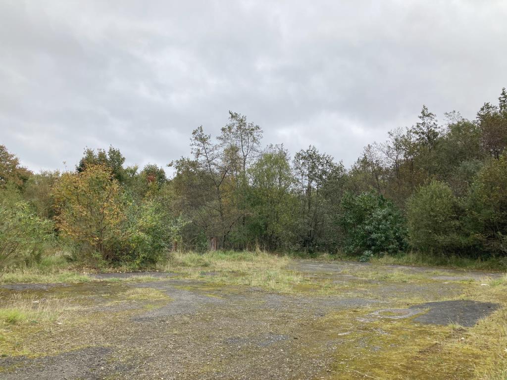 Lot: 29 - LAND WITH DEVELOPMENT POTENTIAL - Area of hardstanding off Golf Course Roar Skelmorlie